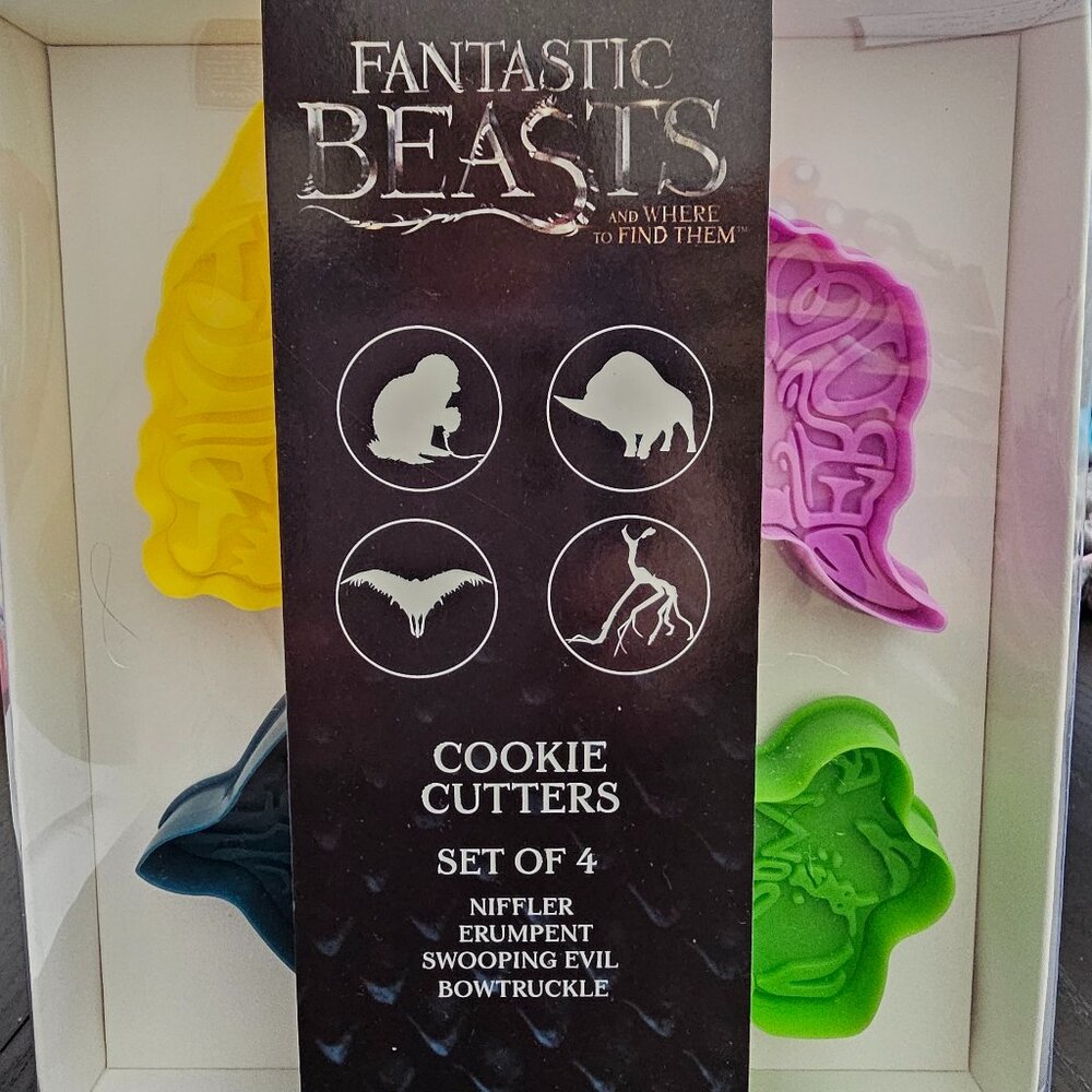 Fantastic Beasts Cookie Cutters! Brand new in Box!